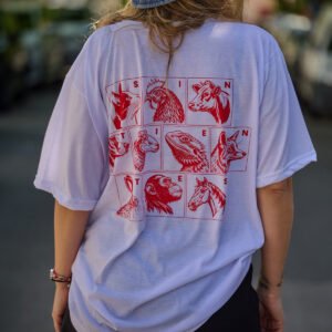 REMERA MODAL ANIMALES